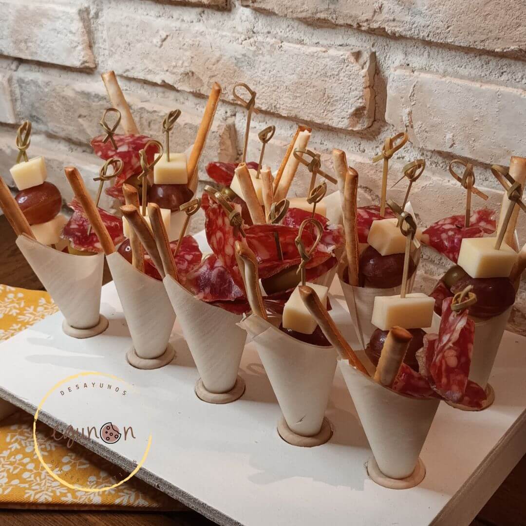 conos embutido, a domicilio, eventos, desayunos empresa