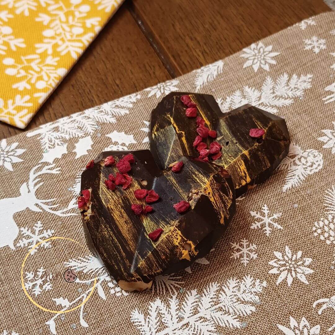 diamantes de chocolate
